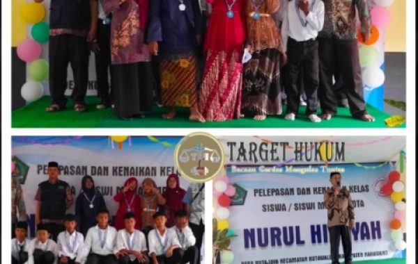 Patut Diapresiasi! MI Nurul Hidayah Kutawaluya Gelar Kegiatan Kenaikan Kelas Tanpa Pungutan Sepeserpun