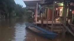 Polsek Kembang Janggut Pastikan Keamanan Warga di Tengah Ancaman Banjir Luapan Air Sungai