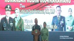 Lepas Sambut Penuh Haru, Kodim 0604/Karawang Resmi Dipimpin Letkol Inf Naryanto