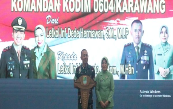 Lepas Sambut Penuh Haru, Kodim 0604/Karawang Resmi Dipimpin Letkol Inf Naryanto
