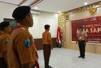 Tanamkan Sikap Disiplin, Rutan Bangil Gelar Kegiatan Kepramukaan untuk Warga Binaan