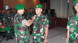 Dandim 0501/JP Pimpin Korps Raport Penerimaan Perwira Baru