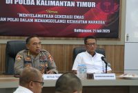 Fokus Pada Penanggulangan Kejahatan Narkoba, Puslitbang Polri Lakukan Penelitian Strategis di Polda Kaltim