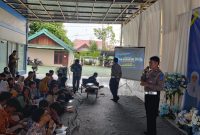 Satlantas Polres Kukar Sosialisasikan Tertib Lalu Lintas ke Pelajar SMK Ketopong Tenggarong