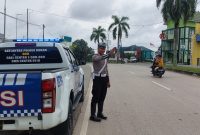 Satlantas Polres Kukar Gelar Patroli di Jalur Rawan Laka untuk Ciptakan Keamanan dan Kelancaran Lalu Lintas