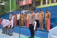 Kapolsek Muara Jawa Jadi Irup di SMAN 1 Muara Jawa, Sampaikan Pesan Penting untuk Pelajar