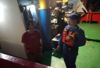 Polairud Polres Kukar Gencarkan Himbauan Keselamatan di Perairan Sanga-Sanga Muara