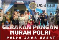Polda Jabar Gelar Gerakan Pangan Murah Ringankan Beban Ekonomi Masyarakat