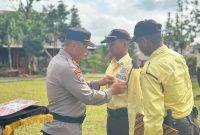 Polres Kukar Tutup Diksar Satpam Gada Pratama: Tekankan Profesionalisme dan Etika