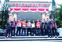 Berprestasi, 10 Personel Sat Brimob Polda Kaltim Raih Penghargaan pada Bidang Olahraga
