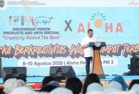 Kanwil Ditjenpas Papua Meriahkan IPPAFest 2025 di PIK 2