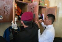 Rutin dan Tegas, Rutan Bangil Gelar Pemeriksaan Blok serta Tes Urine WBP