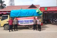 Polsek Anggana Kawal Operasi Pasar Murah, Pastikan Warga Dapat Sembako dengan Aman dan Tertib