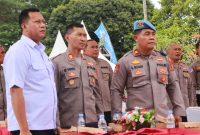 Polres Kukar Ikut Sukseskan Gerakan Pangan Murah untuk Stabilkan Harga Bahan Pokok
