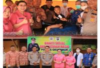 Kapolres OKU Timur Hadiri Khitanan Massal dan Tinjau Pemeriksaan Kesehatan Personel di Polsek Cempaka