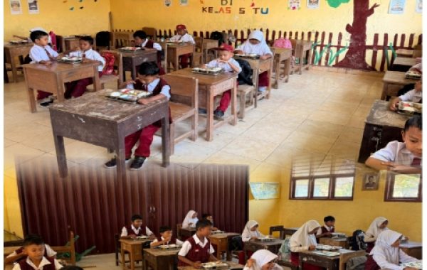 Siswa SDN 02 Karang Endah Nikmati Program Makan Bergizi Gratis dari Pemerintah