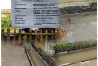 Tuai Sorotan Tajam Warga ,Proyek U-dicth Rp.378 Juta Dusun Malaka Diduga Asal Jadi