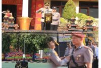 Kapolres OKU Timur Pimpin Serah Terima Jabatan dan Pengukuhan Kasikum Polres