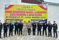Polres Kukar Tutup Diksar Satpam Gada Madya, Peserta Diharap Jadi Garda Terdepan yang Profesional