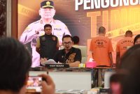 Konferensi Pers Polres Kukar: Dua Kasus Viral, Ratu Penipu dan Raja Maling Diciduk Tim Alligator