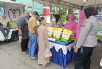 Bhayangkari Kukar Gelar Gerakan Pangan Murah di Pameran KTNA 2025