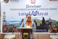 Sosialisasi Pendaftaran Tanah Ulayat, Kementerian ATR/BPN Jadi Motor Penggerak dalam Memberikan Perlindungan bagi Masyarakat Hukum Adat
