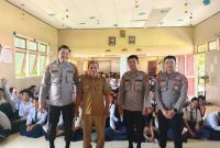 Sat Binmas Polres Kukar Sosialisasi di SMPN 5 Tenggarong, Ingatkan Bahaya Bullying dan Game Online Berlebihan