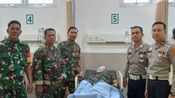 Salut! Anggota Ditlantas Polda Sumsel Evakuasi Babinsa hingga Dinyatakan Selamat