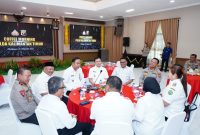 Kapolda Kaltim Gelar Coffee Morning Bersama Gubernur dan Kepala Daerah se-Kalimantan Timur