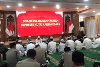 Pererat Silaturahmi, Polres Kukar Laksanakan Doa Bersama dan Yasinan