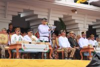 Wakapolres Kukar Hadiri Upacara Penutupan Erau 2025, Wujud Sinergi Polisi dan Budaya Lokal