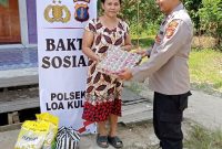 Polsek Loa Kulu Gelar Bakti Sosial, Wujud Kepedulian Polri untuk Warga
