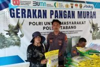 Gerakan Pangan Murah di Polsek Tabang, Bentuk Nyata Kepedulian untuk Warga