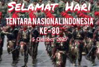 Jurnalis Karawang Bersatu : Bangga dan Apresiasi Setinggi-tingginya untuk TNI di Usia ke-80