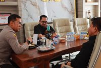 Kapolres Kukar Terima Kunjungan Sekda, Bahas Sinergi Keamanan dan Pembangunan Daerah