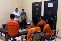 Beri Layanan Rohani Kepada para Tahanan Umat Kristiani, Dittahti Polda Kaltim Gelar Binroh Agama Kristen