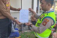 Cegah Karhutla, Polsek Belitang III Tegaskan Larangan Buka Lahan dengan Cara Dibakar
