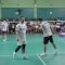 Menteri Nusron dan Wali Kota Palembang Tunjukkan Semangat Sportivitas di Lapangan Bulu Tangkis PORNAS KORPRI XVII