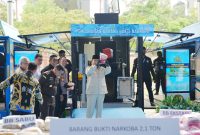 Presiden Pimpin Pemusnahan 214,84 Ton Narkoba oleh Polri, Kapolri: Tindak Lanjut Asta Cita