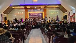 Polsek Tabang Amankan Perayaan Natal Jemaat GKII Elsadai Ritan Baru