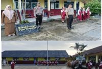 Kapolsek Buay Madang Timur Jadi Pembina Upacara, Tanamkan Kamtibmas Sejak Dini di SDN Kumpul Rejo