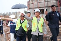 Wakapolri Tinjau Pembangunan SMA Kemala Taruna Bhayangkara, Progres Capai 43 Persen