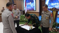 Polda Kaltim Gelar RALB Primkoppol Tahun 2026, Ditandai Dengan Pergantian Ketua Yang Baru