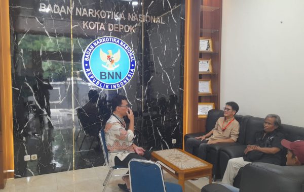 Audensi dan Silaturahmi Media Anekafakta.com dengan BNN Kota Depok Jalin Kerjasama dan Sinergitas Yang Harmonis