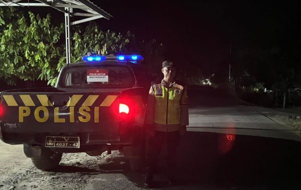 Polsek Belitang III lakukan Patroli Ciptakan Rasa Aman kondusif